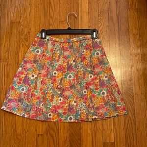 Peek girls floral skirt